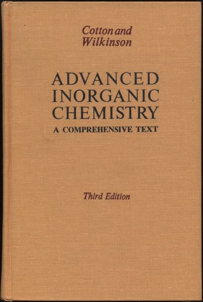 Advanced Inorganic Chemistry by F. Albert Cotton 3rd Edition.jpg