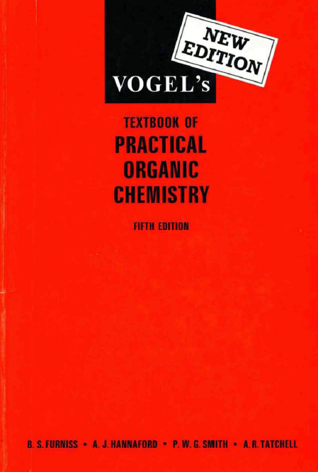 Vogel's Textbook of Practical Organic Chemistry.png