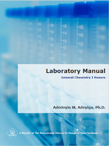 Laboratory Manual General Chemistry I Honors By Adedoyin M. Adeyiga.png