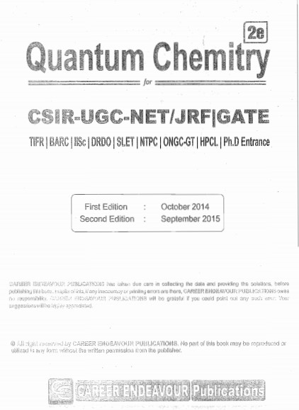Quantum Chemistry By Career Endeavor 2nd Edition.jpg