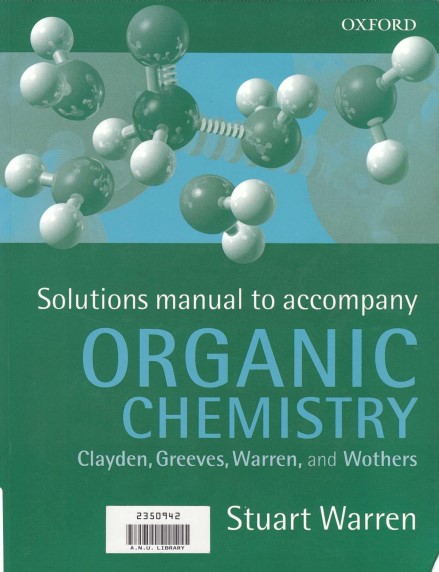 Solutions Manual to Accompany Organic Chemistry By Clayden.jpg