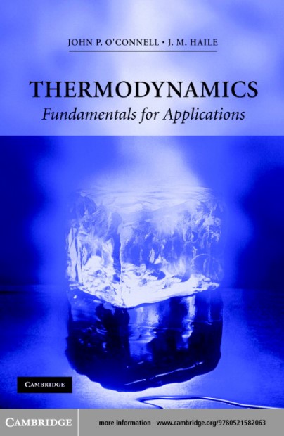Thermodynamics Fundamentals for Applications By J. P. O’Connell.jpg
