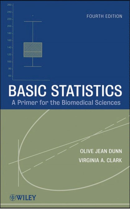 Basic Statistics A Primer for the Biomedical Sciences By Olive Jean Dunn 4th Edition.jpg