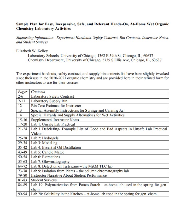 Chemistry at Home Learn and Earn By Elizabeth W. Kelley.jpg