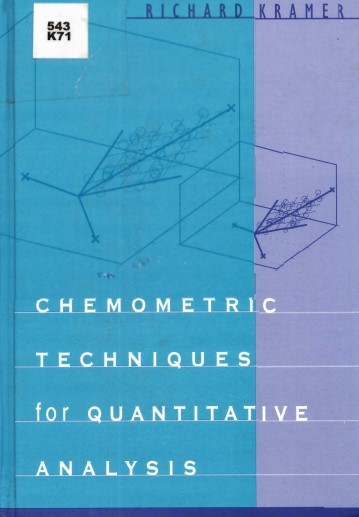 Chemometric Techniques for Quantitative Analysis By Richard Kramer.jpg